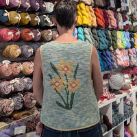 Cross Stitch on crochet | Cross Stitch Vest | 3 hour workshop