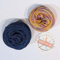 WildWestDye Cauline Headband | Yarn kit