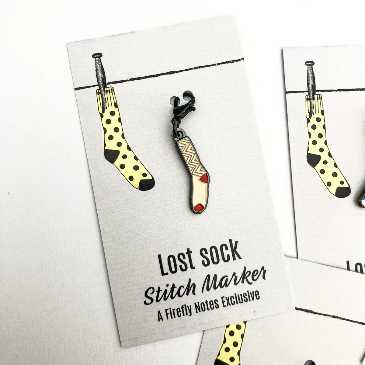 Firefly notes | Lost Sock removable Stitch Marker