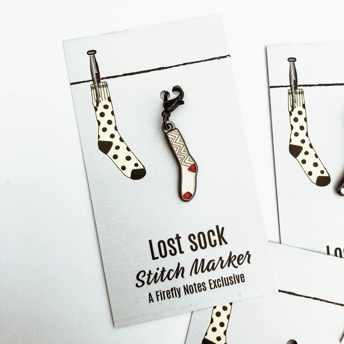 Firefly notes | Lost Sock removable Stitch Marker