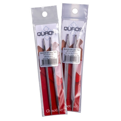 ChiaoGoo | QUADS Stainless Steel Tips - 4 inch tips