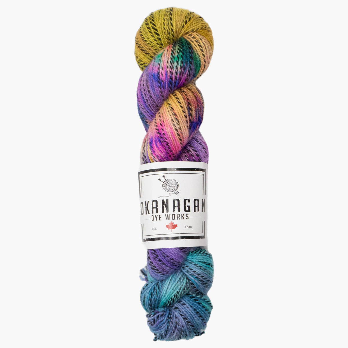 Okanagan Dye Works | Zebra Fingering