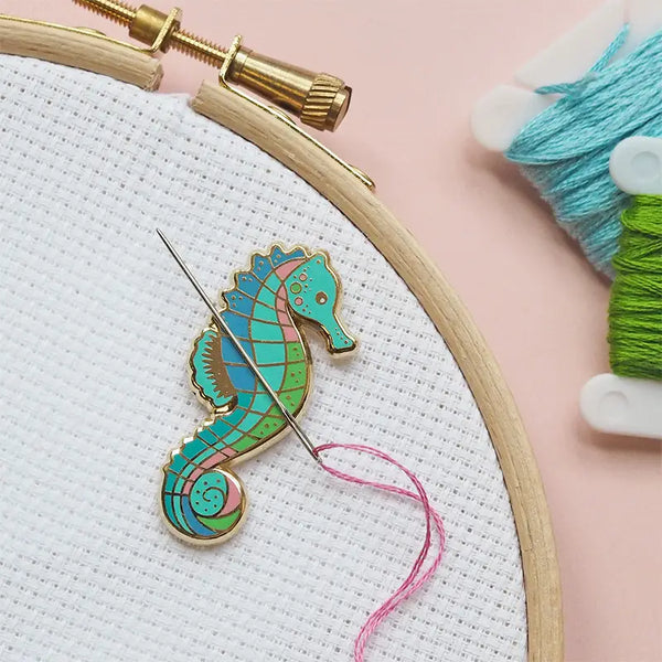 Caterpillar Cross Stitch | Needle Minder | Seahorse