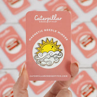 Caterpillar Cross Stitch | Needle Minder | Sunshine