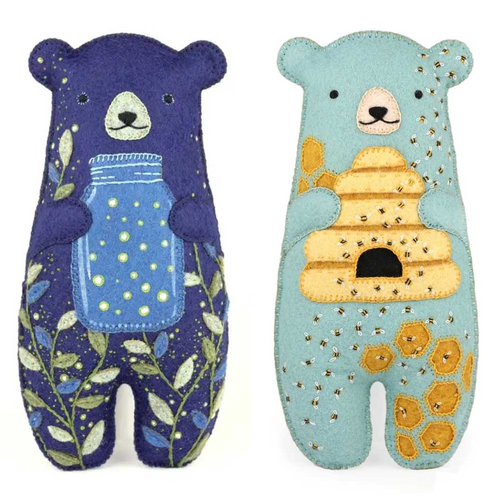 Kiriki Press | Bear Felt Doll Kit