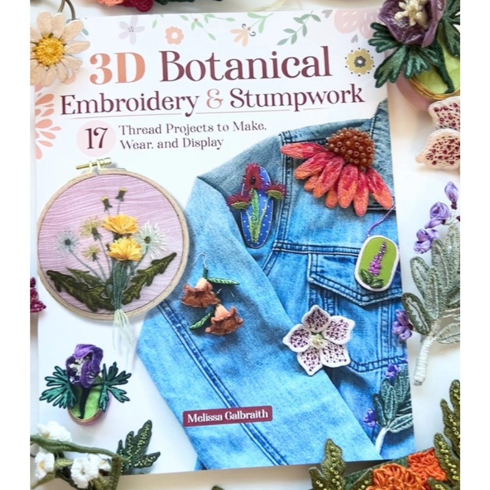 Melissa Galbraith | 3D Botanical Embroidery & Stumpwork