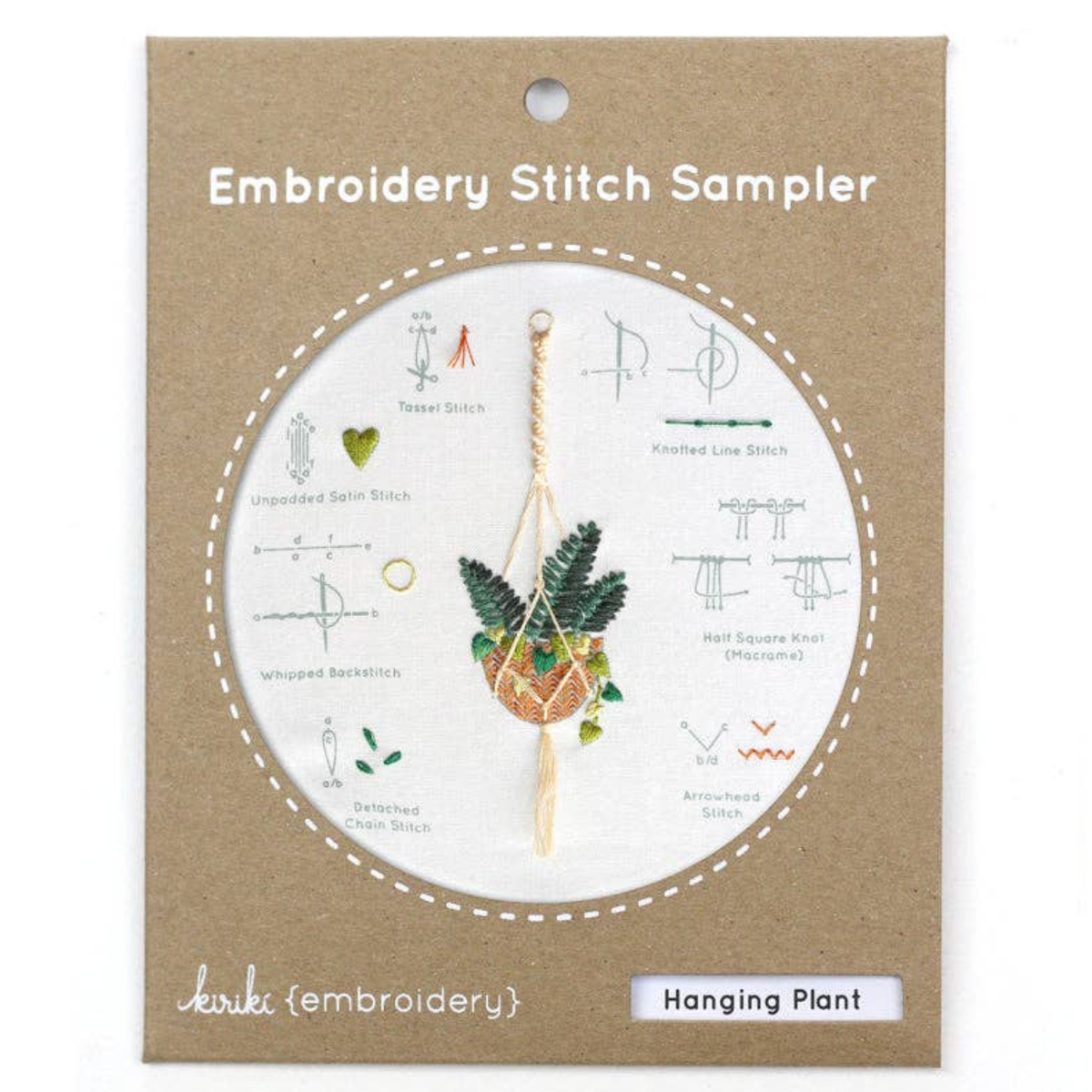 Kiriki Press | Embroidery Stitch Sampler