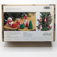 Ashford | Christmas Ornaments Needle Felting Kit