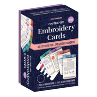Christen Brown | On-The-Go Embroidery Cards | Set 1 | 60 Stitches