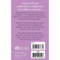 Christen Brown | On-The-Go Embroidery Cards | Set 1 | 60 Stitches