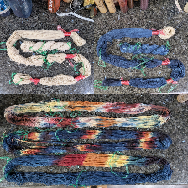 Natural Dyeing Workshop | Dye a Rainbow | Indigo and Handpainting workshop