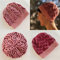 Brioche Cable Hat Class | Flaming Beanie