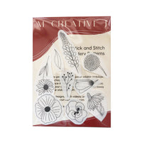 MCreativeJ | Wildflower | Stick and Stitch with floss