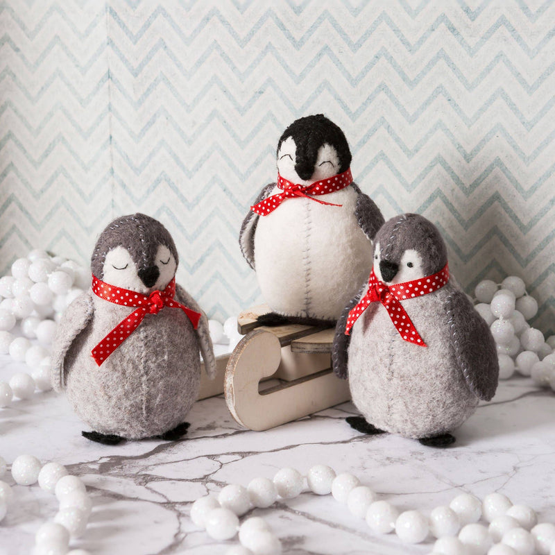 Corinne Lapierre Felt Kit | Baby Penguins
