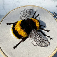 Designs by Sally | The Bumble Bee Embroidery kit