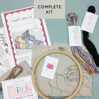 I Heart Stitch Art | Canada Map | Embroidery kit