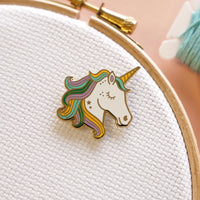 Caterpillar Cross Stitch | Needle Minder | Unicorn
