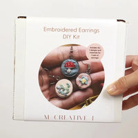 MCreativeJ | Embroidered Earrings Kit