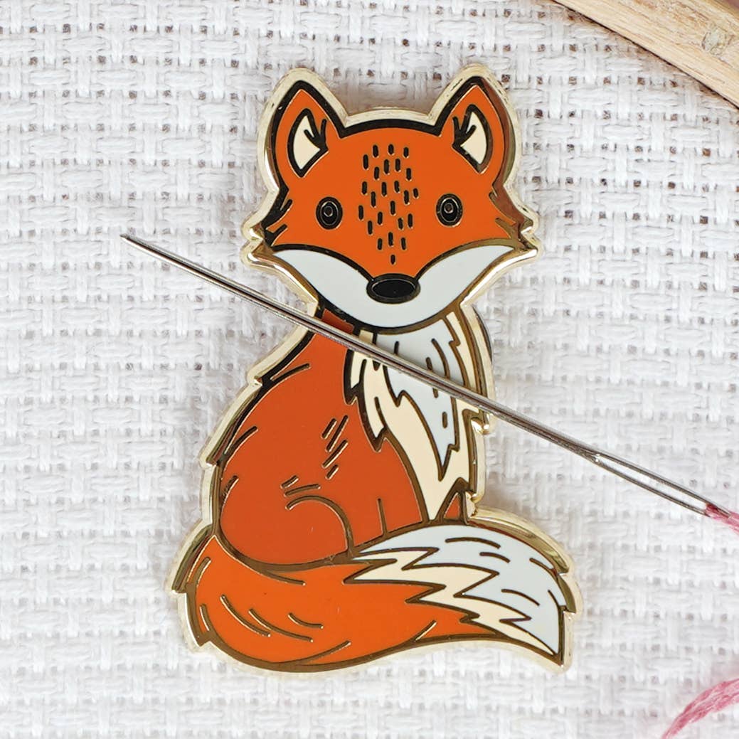 Caterpillar Cross Stitch | Needle Minder | Fox