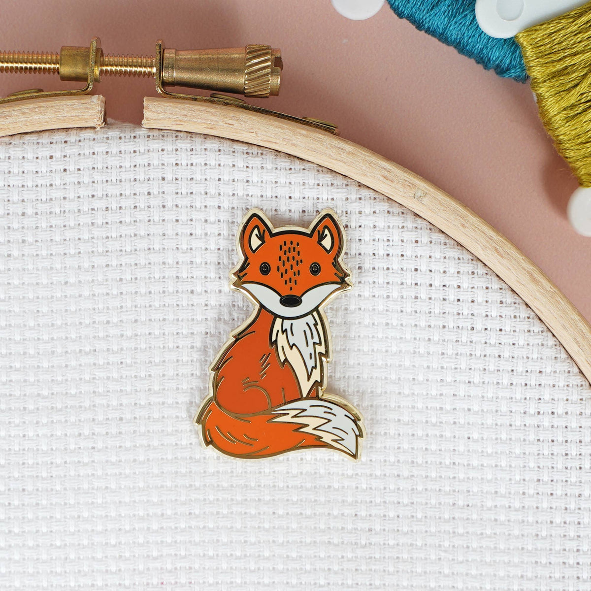 Caterpillar Cross Stitch | Needle Minder | Fox