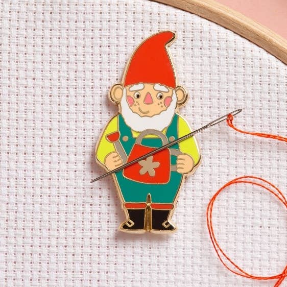 Caterpillar Cross Stitch | Needle Minder | Gnome