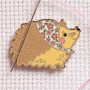 Caterpillar Cross Stitch | Needle Minder | Hedgehog