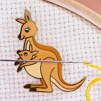 Caterpillar Cross Stitch | Needle Minder | Kangaroo