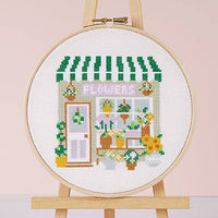 Caterpillar Cross Stitch | Little Buds Florist cross stitch kit