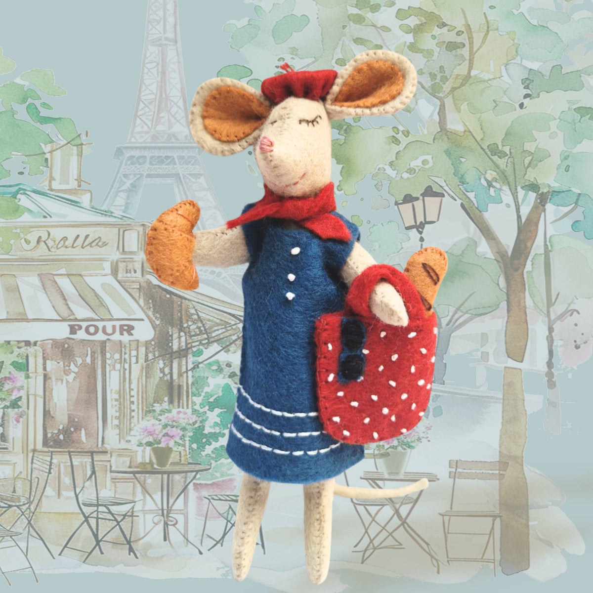 Corinne Lapierre Felt Kit | Little Mouse in Paris