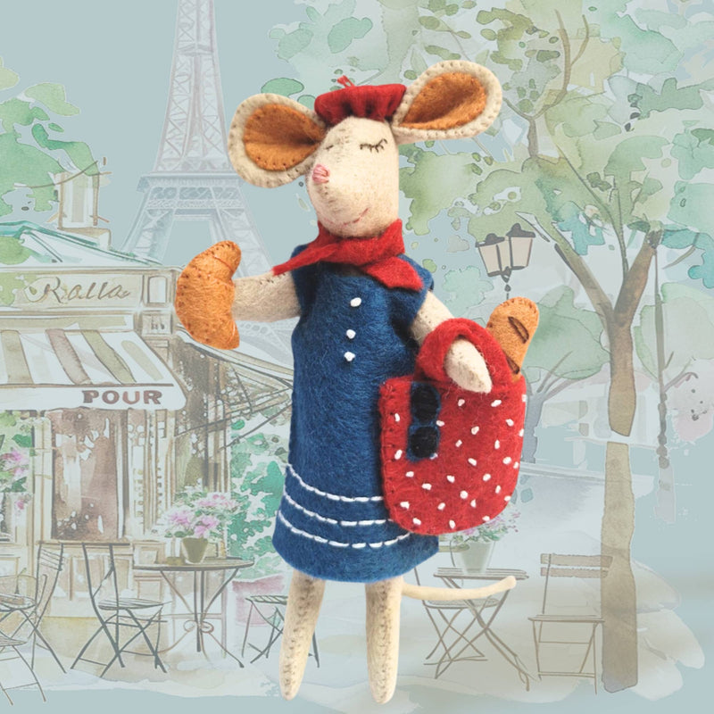 Corinne Lapierre Felt Kit | Little Mouse in Paris