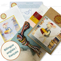 Corinne Lapierre Felt Kit | Little Mouse The Librarian