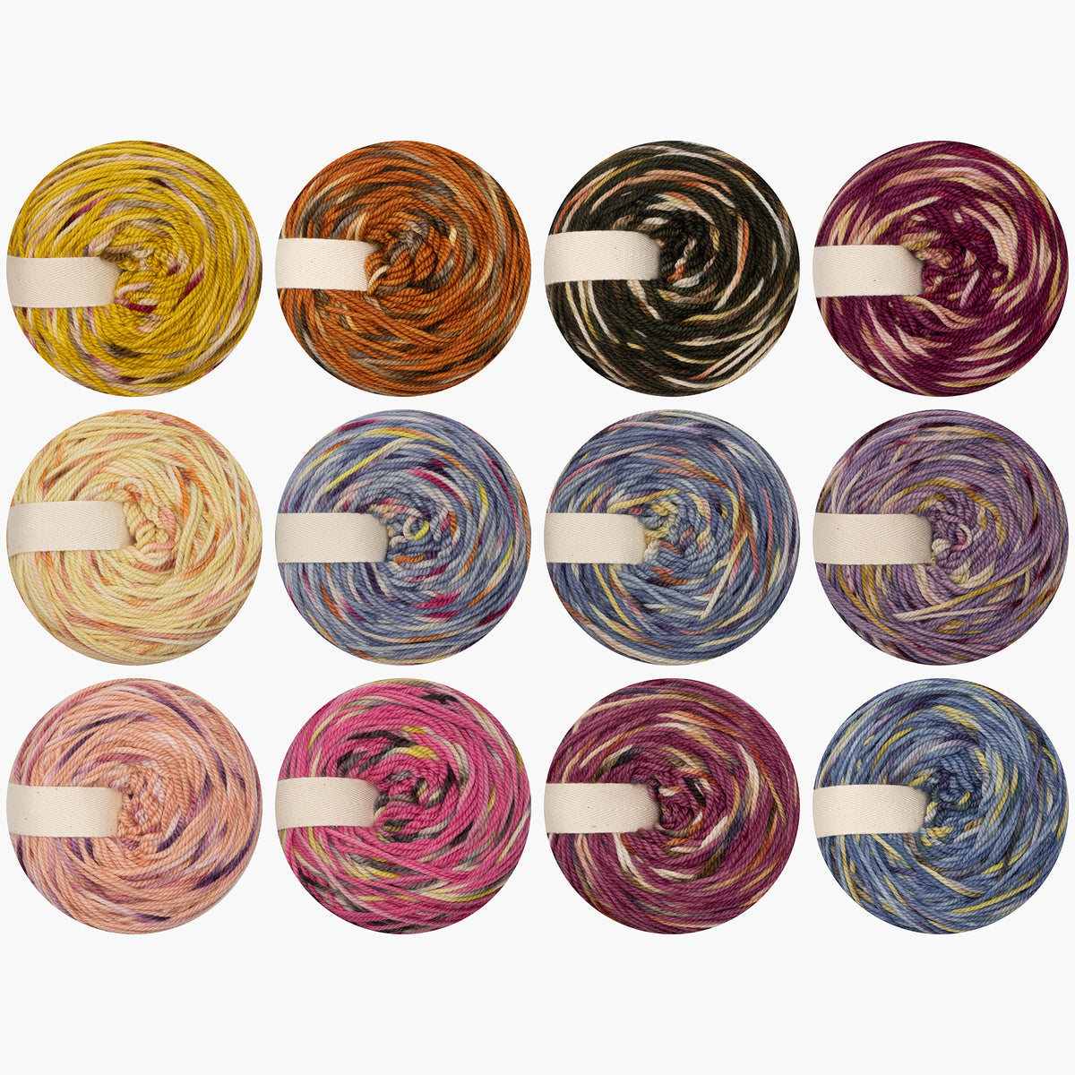 WildWestDye | Naturally dyed m/c/n DK 100g cakes