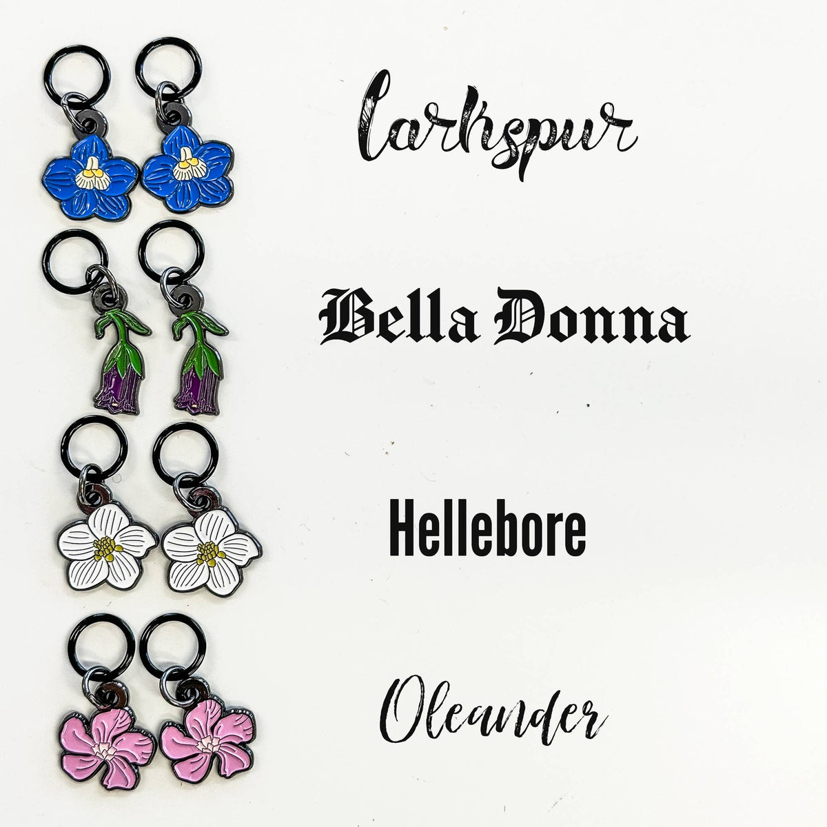 Firefly notes | Poison Garden Stitch Marker Set and Tin
