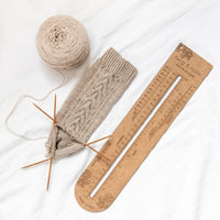 Twig and Horn | Sock sizing ruler