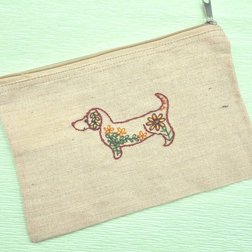 Corinne Lapierre | Stick and Stitch Embroidery | Folk Dogs