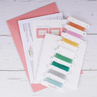 Caterpillar Cross Stitch | Wandering Peaks cross stitch kit