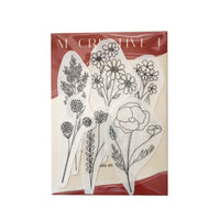 MCreativeJ | Wildflower Stems | Stick and Stitch with Floss